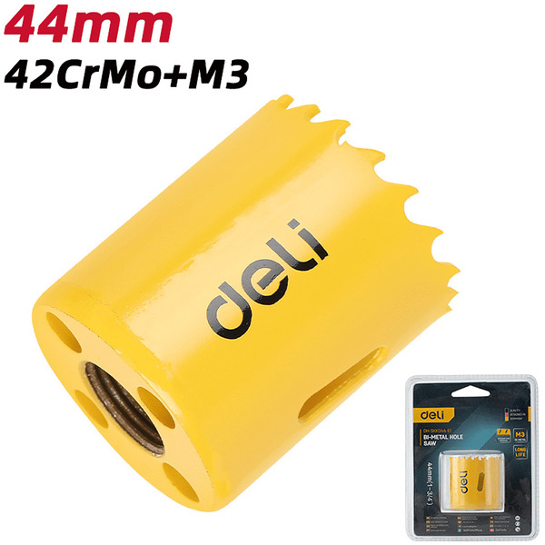 Коронка биметаллическая Deli EDH-SKK044-E1