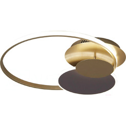 Потолочный светильник ESCADA 10247/3LED (золото/кофейный)