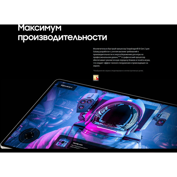 Планшет Samsung Galaxy Tab S9 5G SM-X716 8GB/128GB (серый)