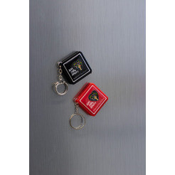 Рулетка сувенирная на магните "Дай пять добру" черная