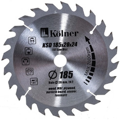 Пильный диск Kolner 185х20х24Т 8100300058