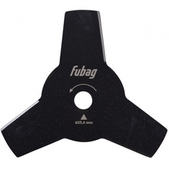 Нож для триммера FUBAG 3-зубый D 255х1,6х25,4 мм (38739)