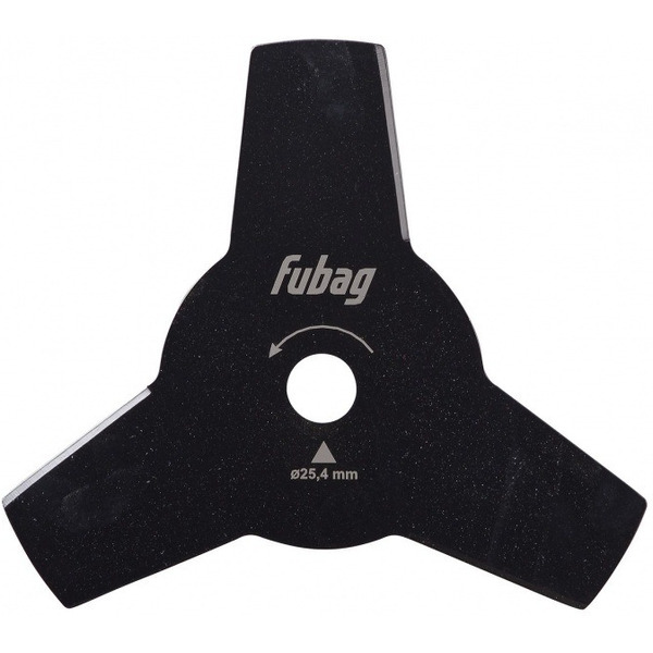 Нож для триммера FUBAG 3-зубый D 255х1,6х25,4 мм (38739)