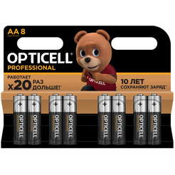 Батарейка Opticell Professional AA (8 шт)