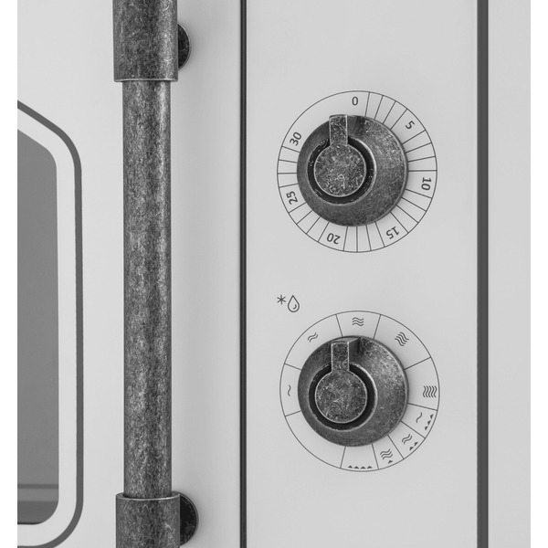 Встраиваемая микроволновая печь ретро MAUNFELD JBMO.20.5ERWAS