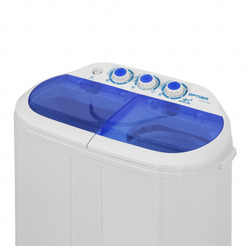 Стиральная машина Optima МСП-35 (белый/синий)