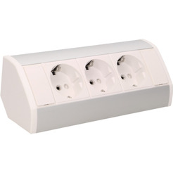 Блок розеточный Orno OR-GM-9001-W.AL 0,6 м