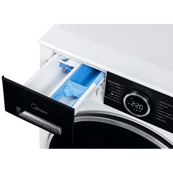 Стирально-сушильная машина Midea MF205D80WB/W-RU