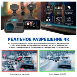 Видеорегистратор TrendVision TDR-725 Real 4K