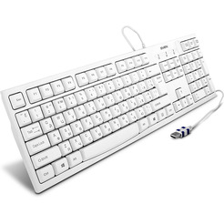 Клавиатура SVEN KB-S300 (белый)