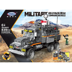 Конструктор XingBao XB-50022 Военный командный автомобиль