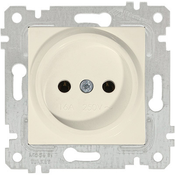 Розетка Mutlusan Rita 2200-601-0202 (слоновая кость)