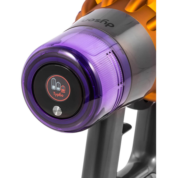 Пылесос вертикальный Dyson V15 Detect Absolute 447033-01 (никель/жёлтый) + Red Line BS-01 16A