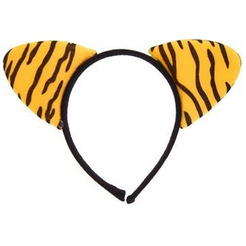 Украшение карнавальное ХАУЗВАРЕ ТРЕЙД ЭКСПОРТ Обруч на голову Тигр (10991557)