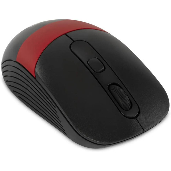 Мышь Oklick 310MW (черный/красный)