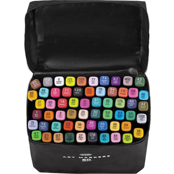 Набор маркеров WBZ 152574 (60 цв)