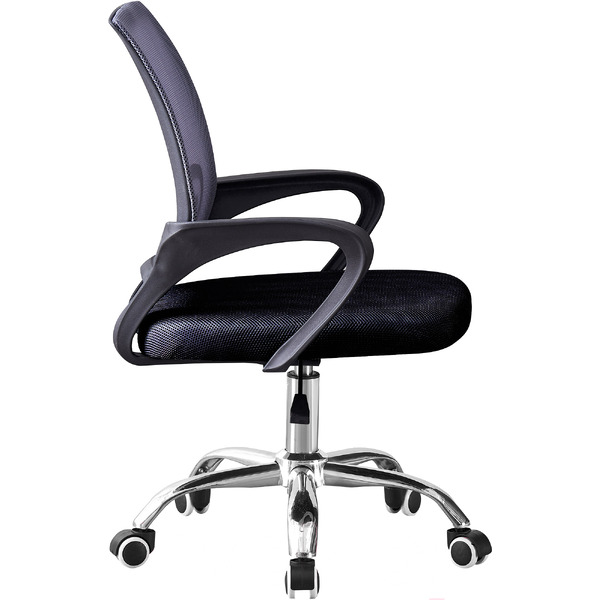 Кресло офисное Mio Tesoro Виола 695 AF-C4021 (серый/черный)