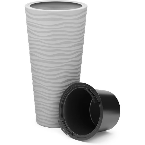 Кашпо Альтернатива Оазис М8082 (серый)