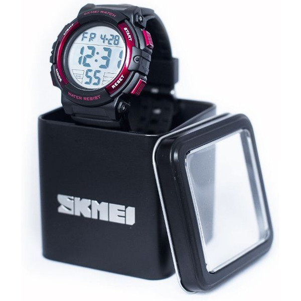 Наручные часы Skmei 1258 (черный/красный)