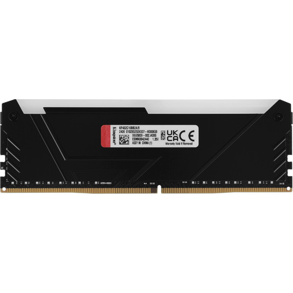 Оперативная память Kingston FURY Beast RGB 8ГБ DDR4 3200 МГц KF432C16BB2A/8