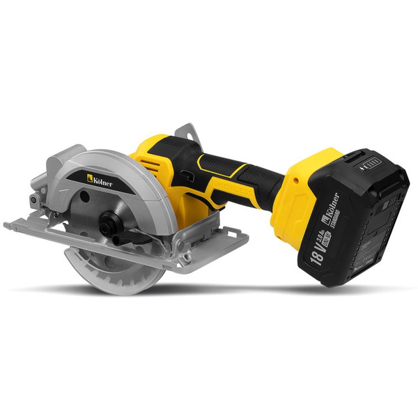 Аккумуляторная дисковая пила KOLNER KCW 18BL-125-1K
