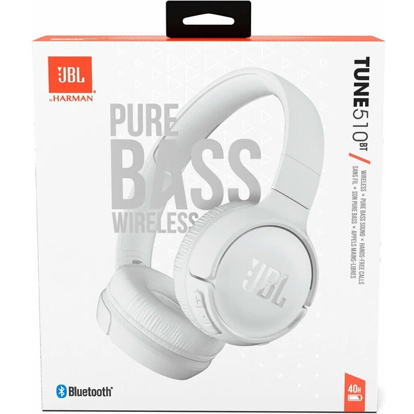 Наушники JBL Tune 510BT White