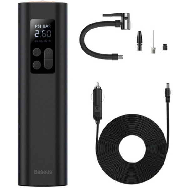Автомобильный компрессор Baseus Super Mini Inflator Pump CRCQ000001