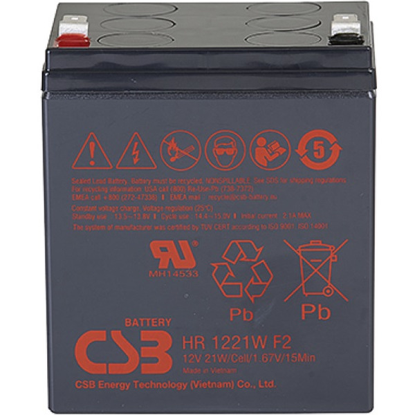 Аккумулятор для ИБП CSB Battery HR1221W F2 (12В/5 А·ч)
