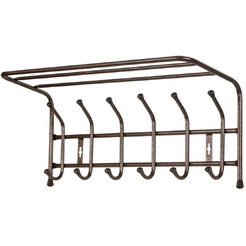 Вешалка настенная Ника ВП6 (медный антик)