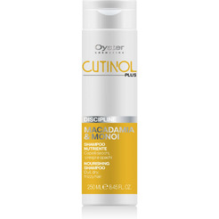 Шампунь Oyster Cosmetics для непослушных волос Cutinol Plus Macadamia & Monoi Oil Discipline Shampoo, 250 мл