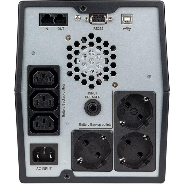 Источник бесперебойного питания SmartWatt UPS UNI PRO LCD 2000