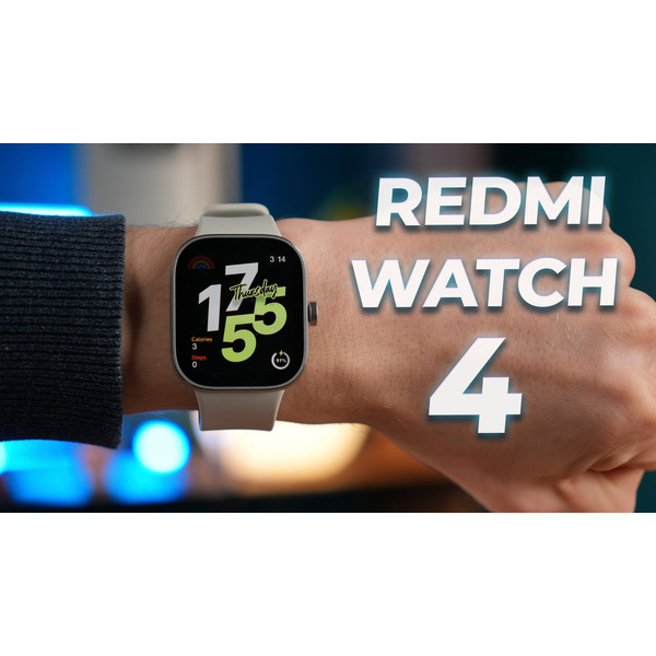Смарт-часы XIAOMI Redmi Watch 4 (BHR7854GL/M2315W1) черный