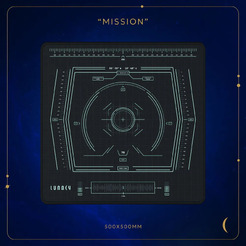 Коврик для мыши Lunacy SD Mission L