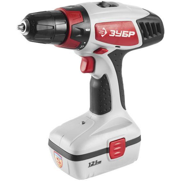 Дрель-шуруповерт ЗУБР МАСТЕР ЗДА-12-2 КИН