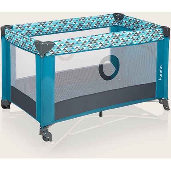 Кровать-манеж Lionelo Stefi (Green Turquoise)