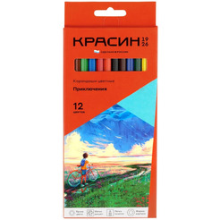 Карандаши цветные Красин Приключения КР-120200 (12 цв)