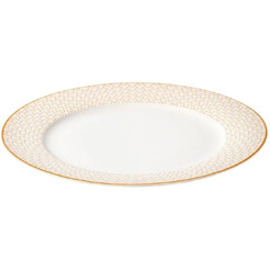 Тарелка обеденная HomeQueen Медовая 77091