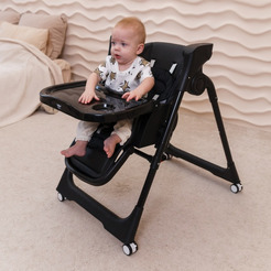 Стульчик для кормления Martin Noir Cloud (mono black)