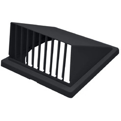 Выход стеновой airRoxy с решеткой и обратным клапаном 02-370GR