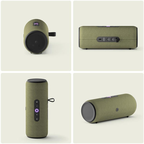 Портативная Умная колонка Яндекс.Станция Стрит YNDX-00030GRN (зеленый)