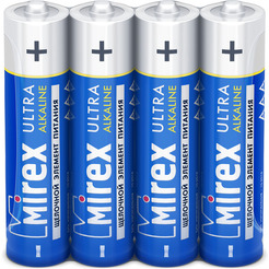 Батарейка Mirex Ultra Alkaline AAA 4 шт LR03-S4