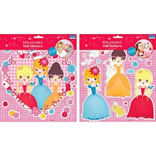 Набор наклеек АМ/63 Принцессы 29*30 см (код 694461)