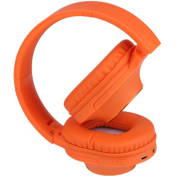 Наушники с микрофоном DA DM0045 (оранжевые)