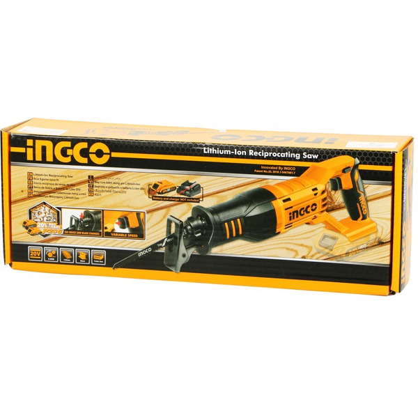 Сабельная пила Ingco CRSLI1151 (без АКБ и ЗУ)