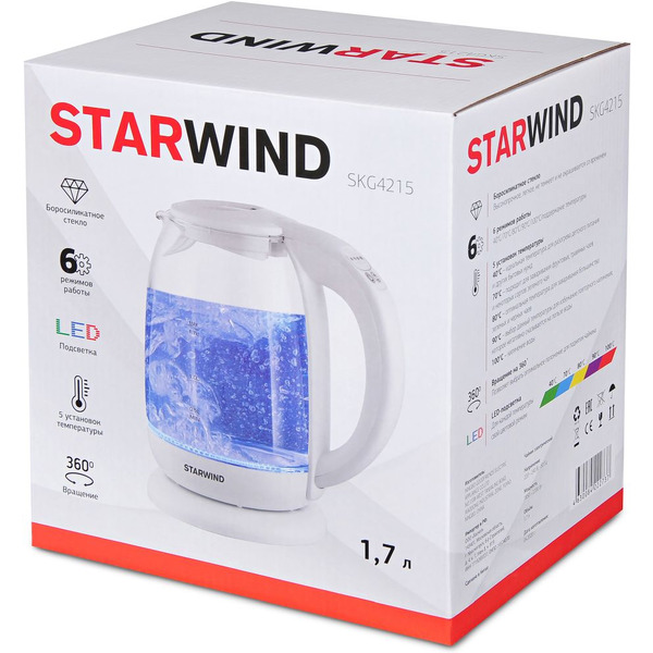 Электрочайник StarWind SKG4215