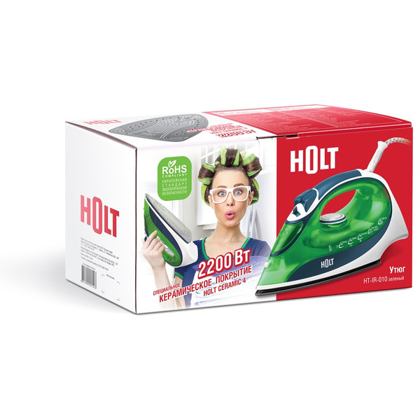 Утюг Holt HT-IR-010 (зеленый)