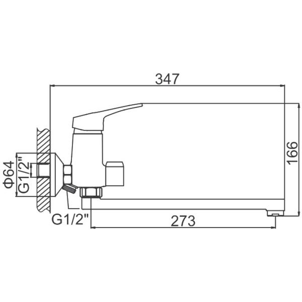Смеситель Ledeme H13 L2213