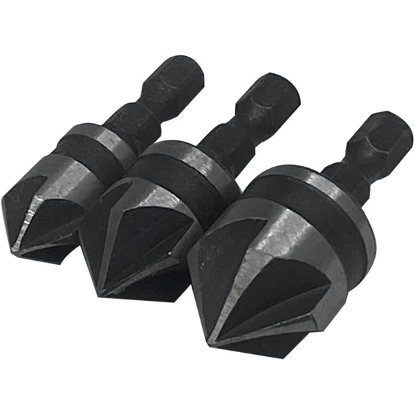 Набор зенкеров Vertex Tools 0987-12-16-19 (3шт)