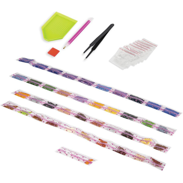 Картина стразами (алмазная мозаика) ОСТРОВ СОКРОВИЩ «Лавандовое поле» 66242