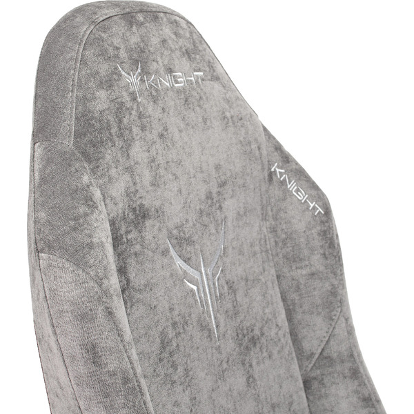 Кресло игровое Knight N1 Fabric Light-19 (1626370) серый